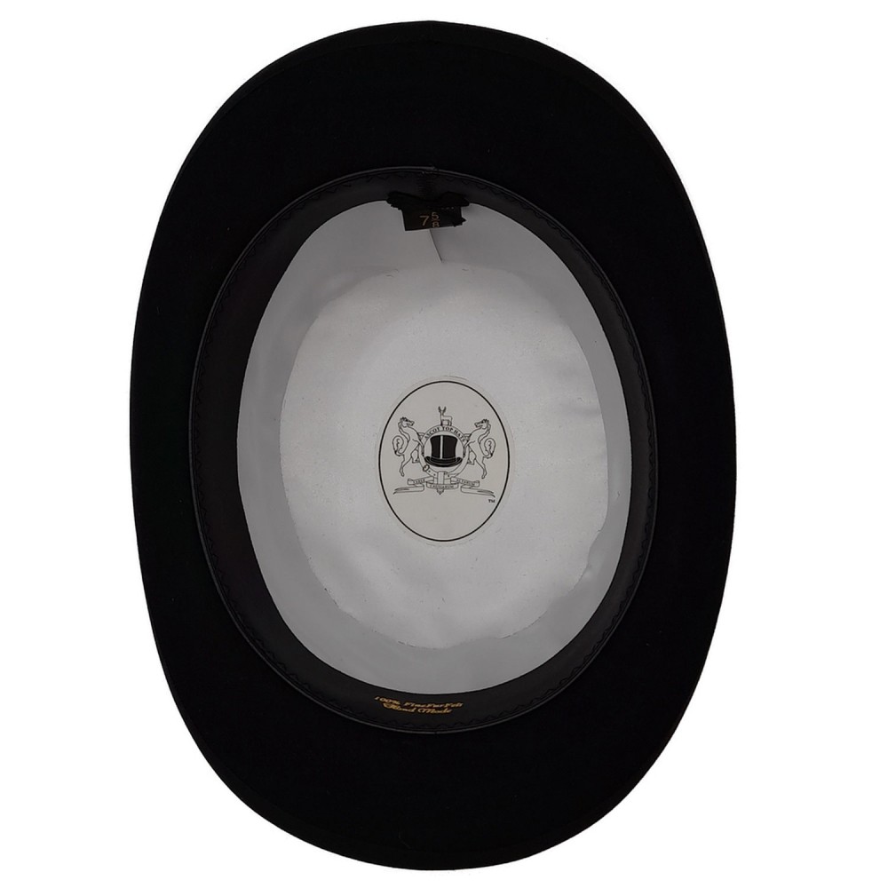 Black Fur Felt Melusine TALLER Top Hat | Ascot Top Hats