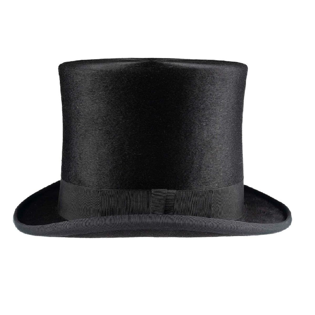 Black Fur Felt Melusine TALLER Top Hat | Christys