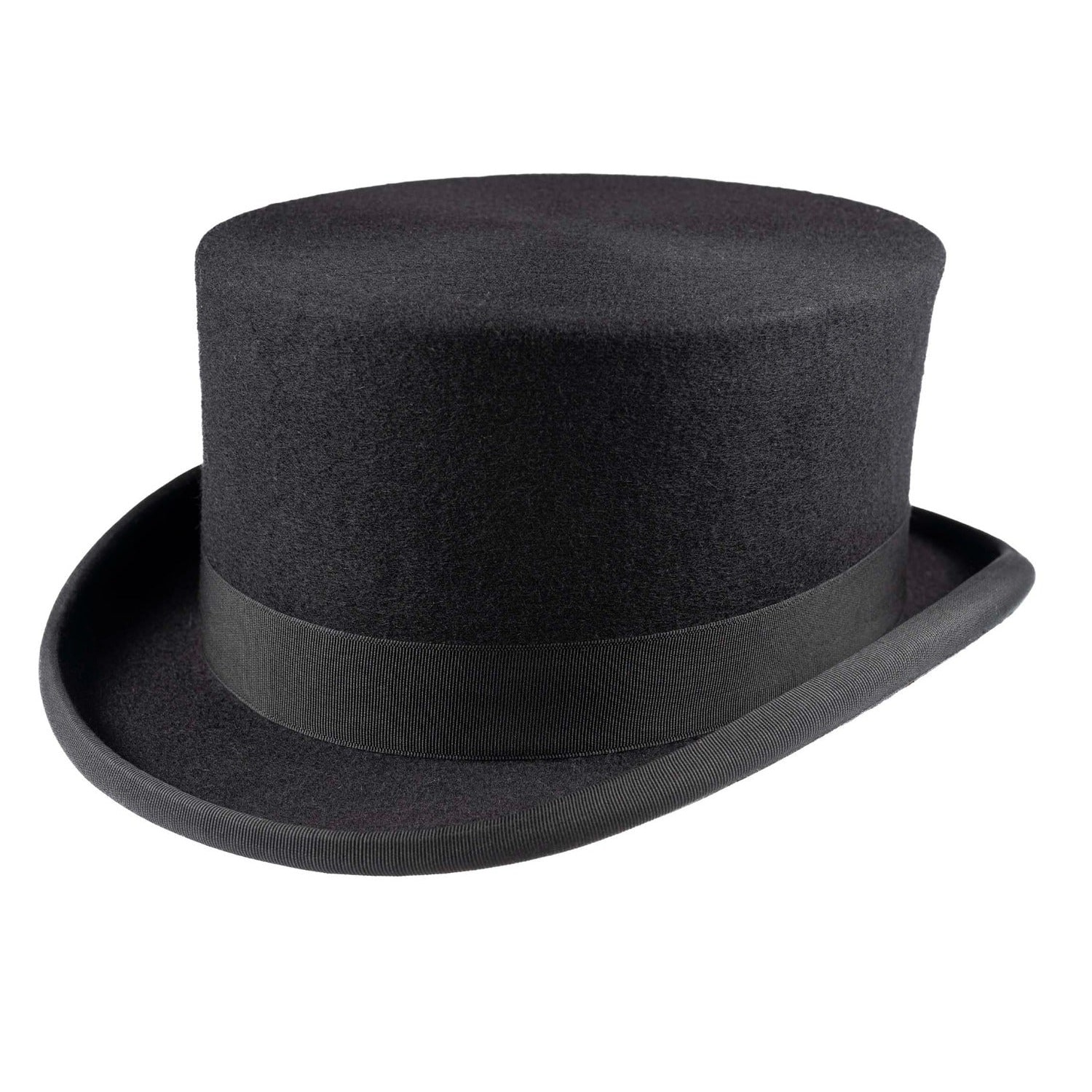Black Wool Felt Dressage Top Hat Christys