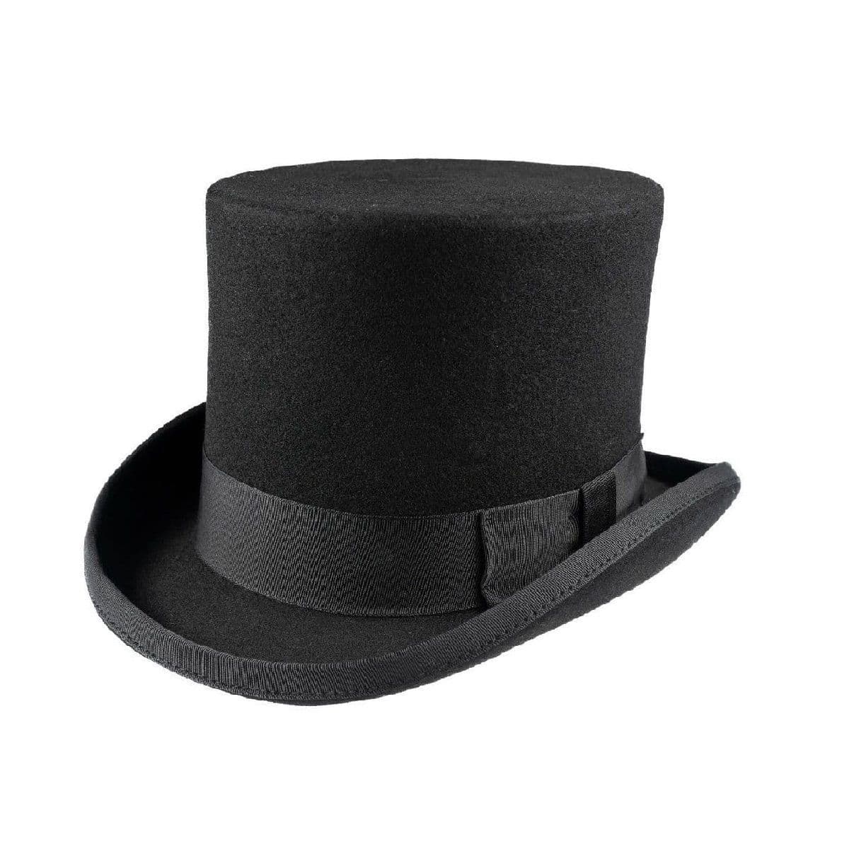 Black Wool Felt Top Hat Christys Fashion Topper